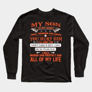 I Love My Son Long Sleeve T-Shirt